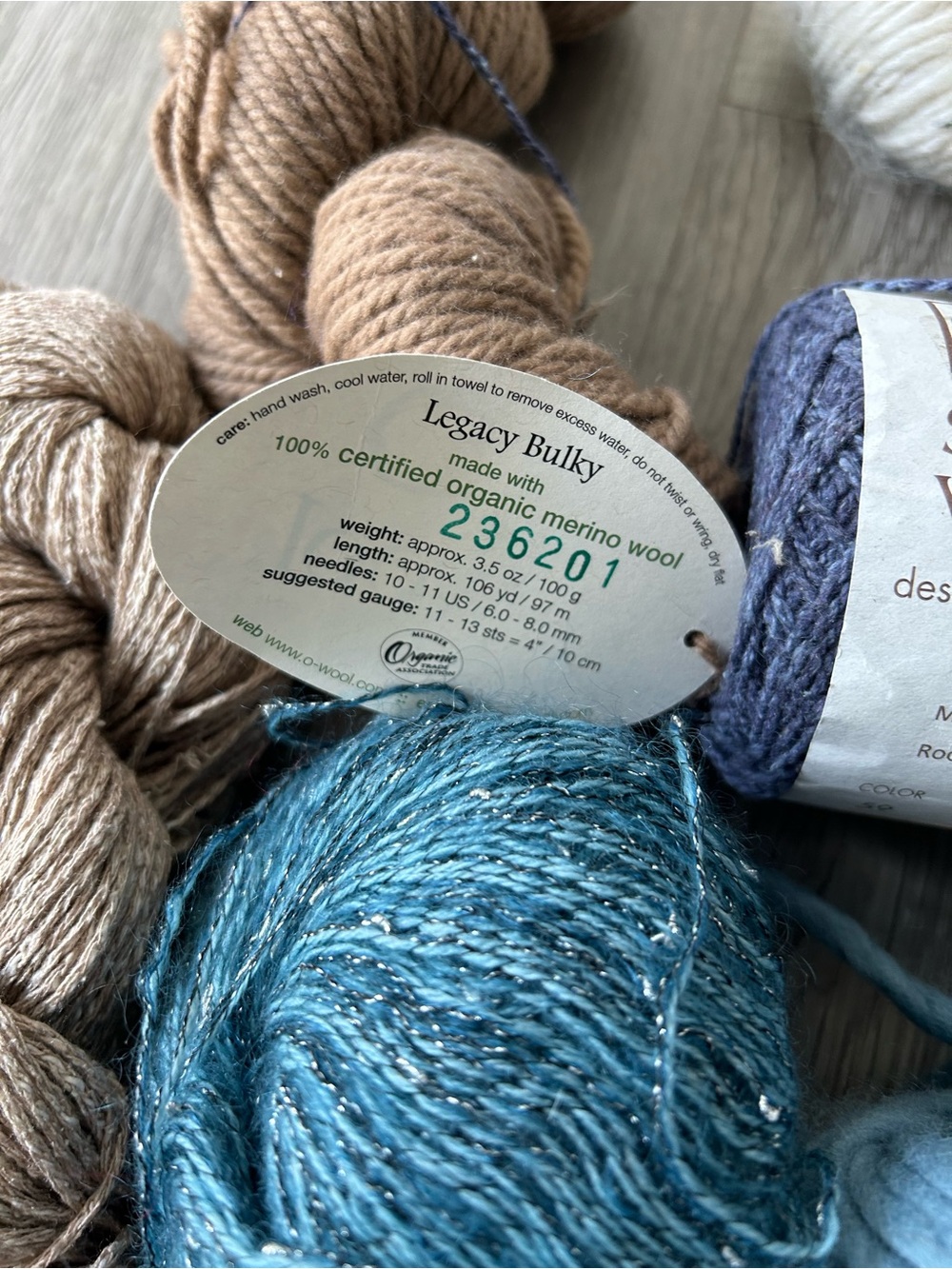 Lot of wool blend yarn - Picture 5 of 8